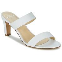 perlato mira womens mules casual shoes in white