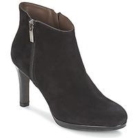 perlato alzira womens low ankle boots in black