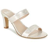 Perlato ADINILE women\'s Mules / Casual Shoes in Silver