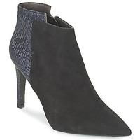 perlato guelome womens low ankle boots in black