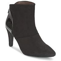 perlato stefania womens low ankle boots in black