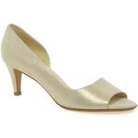 Peter Kaiser Jamala II Womens Open Toe Court Shoes women\'s Court Shoes in gold