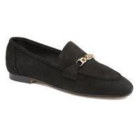 Penrose Suede Loafer Black