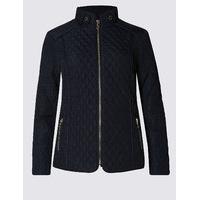 per una padded quilted jacket with stormwear