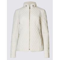 per una padded quilted jacket with stormwear