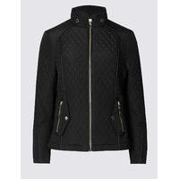 per una quilted jacket with stormwear