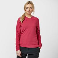 Peter Storm Women\'s Grasmere V Neck Fleece - Pink, Pink