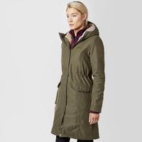 peter storm womens glacier ii parka green green