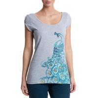 peter storm womens peacock t shirt grey grey