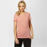 Peter Storm Women\'s Angel Stripe T-Shirt - Orange, Orange
