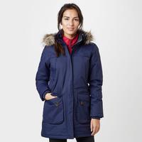 peter storm womens paloma parka blue blue