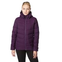 peter storm womens textured down jacket purple