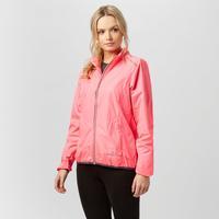 peter storm womens running jacket pink