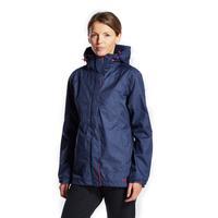 peter storm womens glide marl waterproof jacket navy