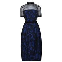 PERSEVERANCE LONDON Jacquard Print Dress