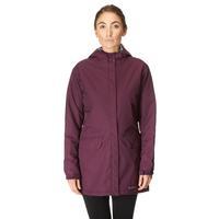 peter storm womens insulated cyclone waterproof jacket purple