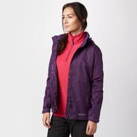 peter storm womens storm waterproof jacket purple