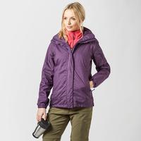 peter storm womens glide waterproof jacket purple