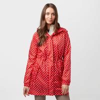 Peter Storm Women\'s Parka in a Pack - Red, Red