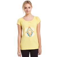 peter storm womens bird box t shirt yellow yellow