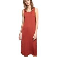 pepe jeans pl951972 dress women womens long dress in brown