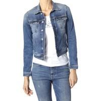 Pepe jeans PL400654N68 Jacket Women Jeans women\'s Tracksuit jacket in blue