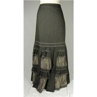 per una size 10 brown long skirt
