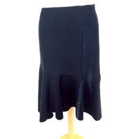 per una size 8 black calf length skirt