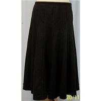 per una size 10 brown skirt per una size 10 brown calf length skirt