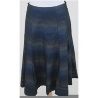 Per Una: Size 8: Blue, grey & black skirt