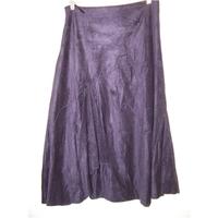 Per Una - Size 12S - Purple - Calf length skirt