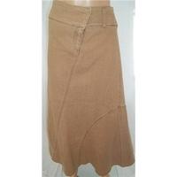 Per Una Size 14 Full Length A Line Brown Skirt