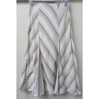 Per Una - Size: 8 - Beige - Linen Long skirt