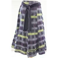 Per Una - Size: 14 - Multi-coloured - Calf length skirt