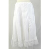 per una size 16r white a line skirt