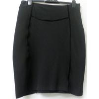 Per Una - Size: 14 - Black - Knee length skirt