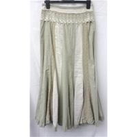 Per Una - Size: 8r - Beige - Long skirt