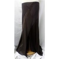 Per Una - Size: 10r - Brown - Long skirt