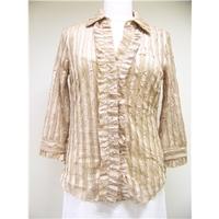 Per Una - Size: 12 - Metallics - Blouse