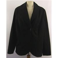 per una size 20 black blazer