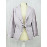 Per Una - Size 18 - Lavender - Casual Linen Jacket