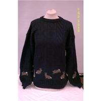 Penny Plain Sweater - Size: L - Blue - Sweatshirt