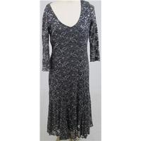 Per Una Size 14 grey lace dress