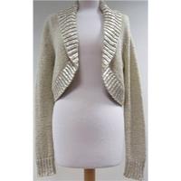 Per Una - Size: L - Beige - Shrug