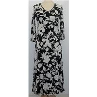 per una size 8r black and white dress