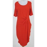 per una size 10 red knee length dress
