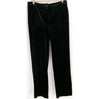 per una size 12 black velvet trousers