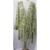 per una size 14 green cardigan