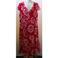 per una size 16 red knee length dress