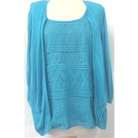 Per Una - Size: 16 - Green - Pullover